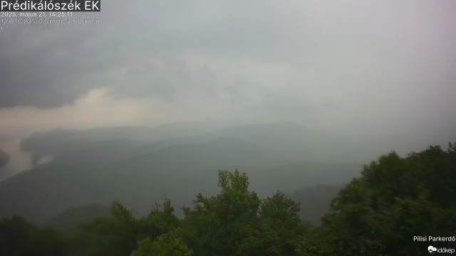 Leszakadt az ég a Dunakanyarban