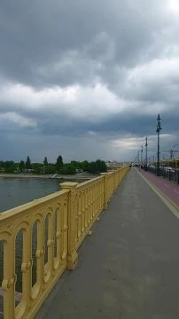 Zivataros délután a fővárosban.