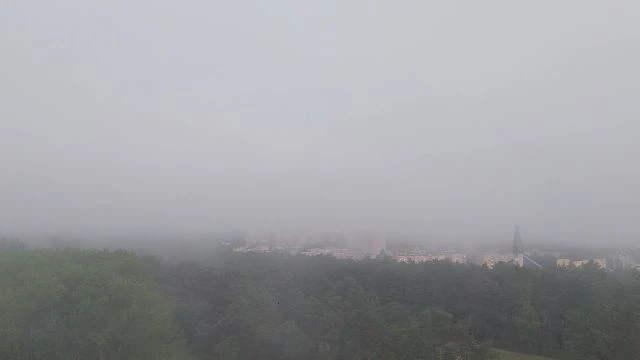 Ködös hangulat Szombathelyen