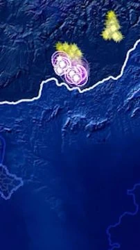 Át is lépte a határt ez a zivatar Salgótarján közelében