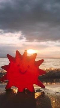 Kisütött a nap a Balatonnál