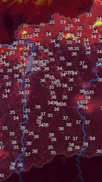38 fok van Szeged környékén