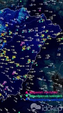 Túlnyomóan napos, kissé szeles a reggel