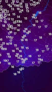 Szeged környékén 5-8 fokot emelkedtek a minimumok