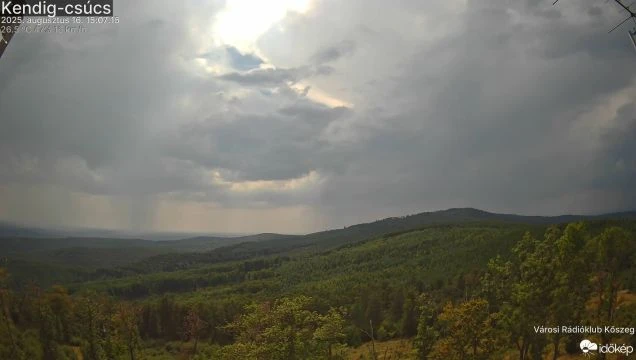 Zivatarok a Kőszegi-hegységnél