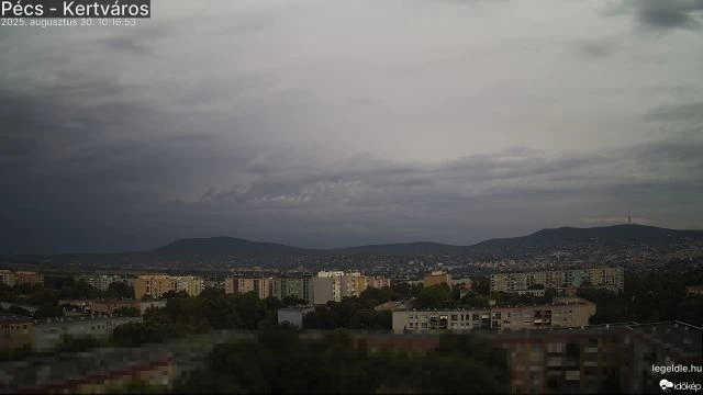 Pécs - Kertváros (zoldutabc) gyorsított felvétele