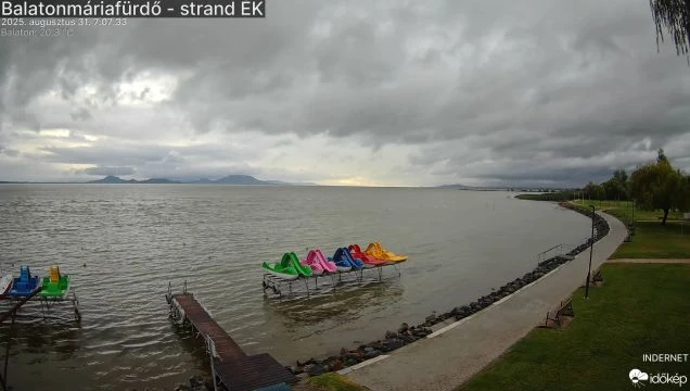 Morcosan búcsúzik a nyár a Balatonnál