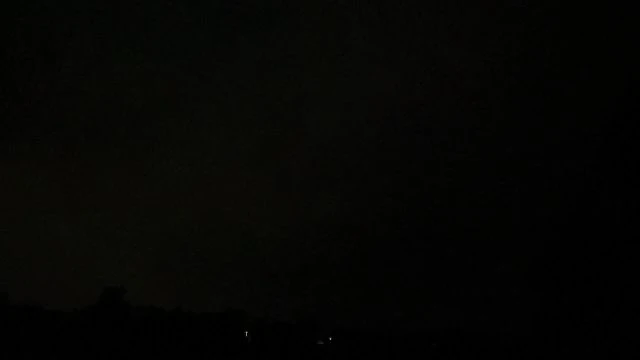 Esti villámshow Tiszalökön