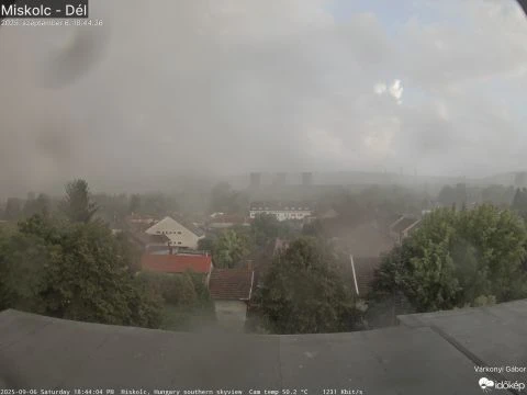 Úgy esett a jég Miskolcon, mintha havazott volna