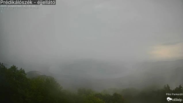 Beterítette egy kiadós felhőszakadás a Dunakanyart