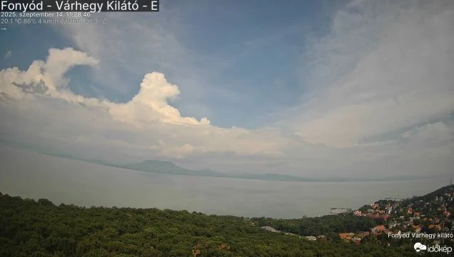 Fonyód - Várhegy Kilátó - É (fonyodvarhegy) gyorsított felvétele