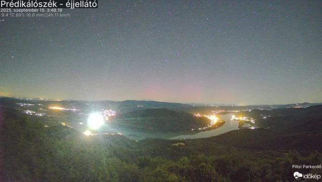 Prédikálószék - éjjellátó (predikaloszek3) gyorsított felvétele