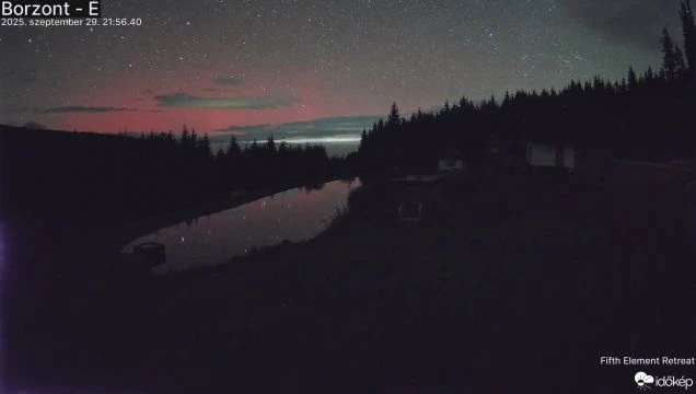 Kitisztult az ég és felcsillant a sarki fény