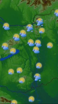 Változóan felhős az ég