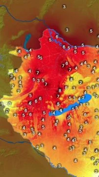 Néhol 7-8 fokkal van melegebb mint 24 órával korábban