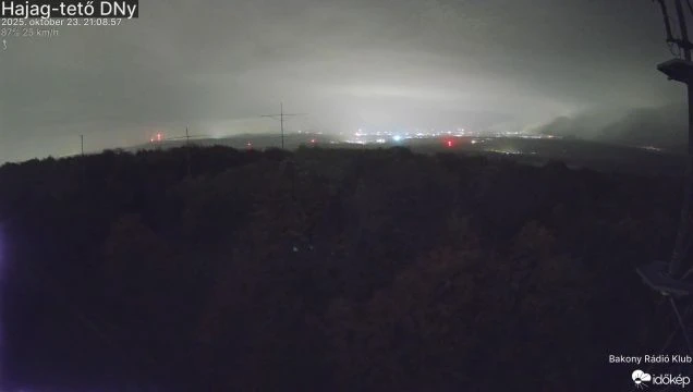 Hajag-tető DNy (hajag1) gyorsított felvétele