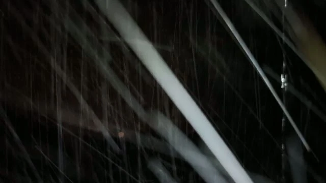 Jégesős októberi zivatar