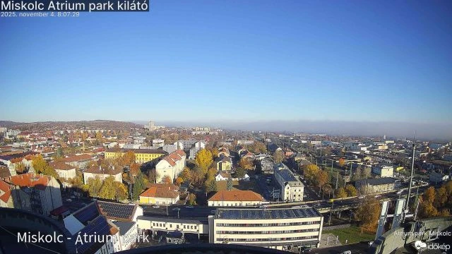 Miskolc Átrium park kilátó (atriumpark_miskolc) gyorsított felvétele