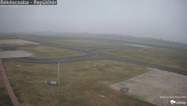 Békéscsaba - Repülőtér (bekesairport) gyorsított felvétele