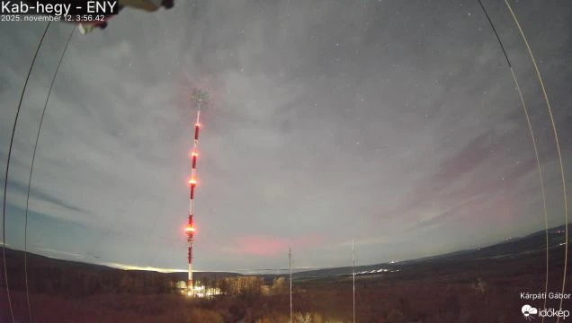 A Déli-Bakony 599 méteres csúcsáról is meg lehetett csodálni