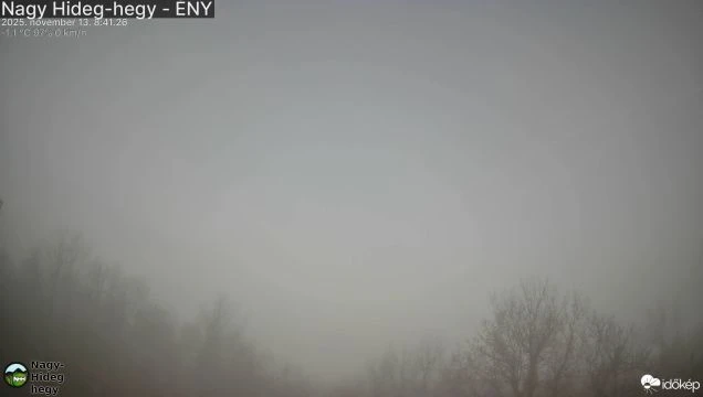 Nagy Hideg-hegyet is támadja a köd