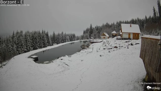 Megérkezett a tél Székelyföldre
