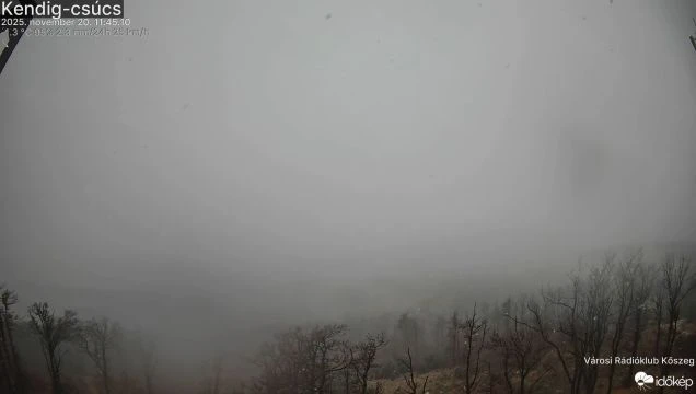 A Kendig-csúcson már havazik