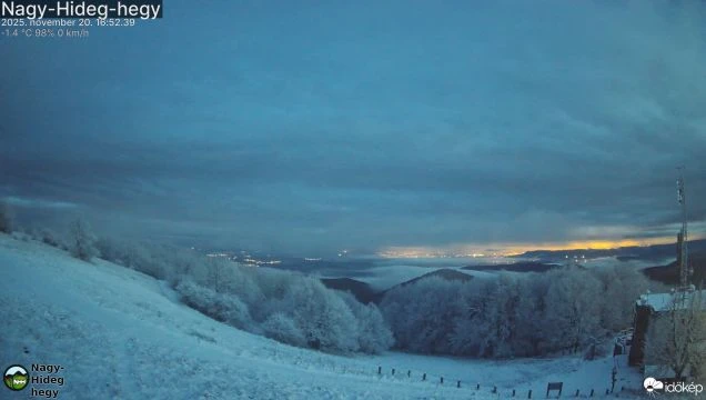 Nagy-Hideg-hegy (nhh) gyorsított felvétele