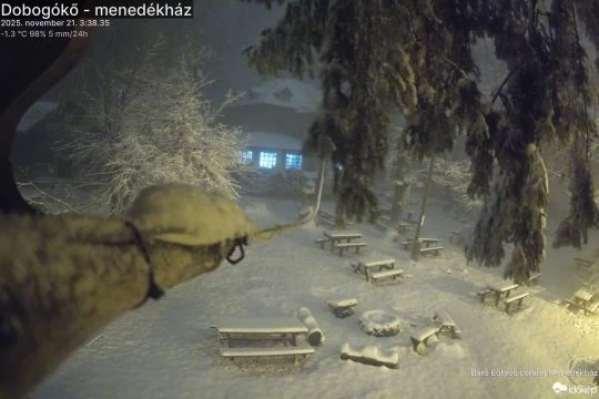 Dobogókő fehéredik