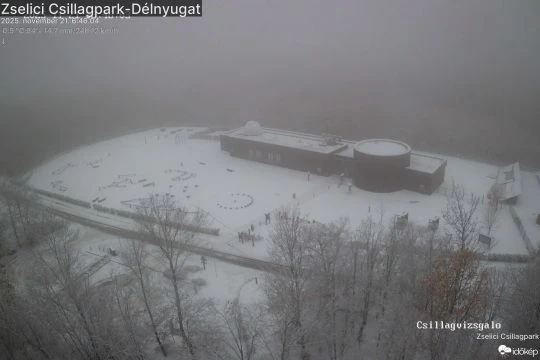 Kifehéredett a Zselici Csillagpark