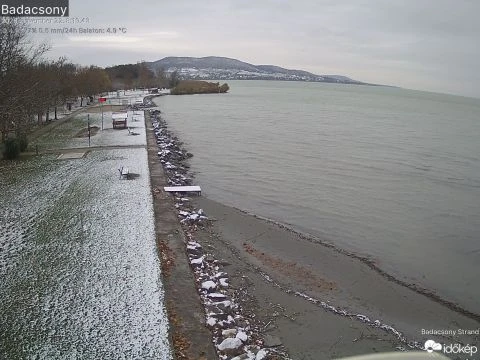 Havas a badacsonyi strand