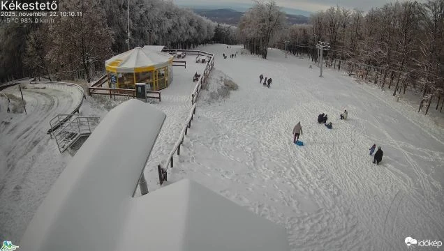 Kékestető (kekestetosipalya) gyorsított felvétele