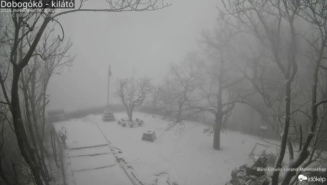 Dobogókő újra fehér