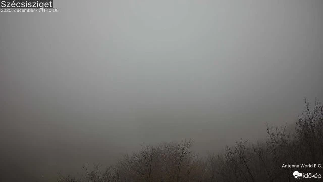 Szürke, ködös idő Zalában