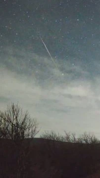 Hajnali tűzgömb Nagy-Hideg-hegyről