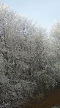 Szépen hízik a zúzmara a hegyekben