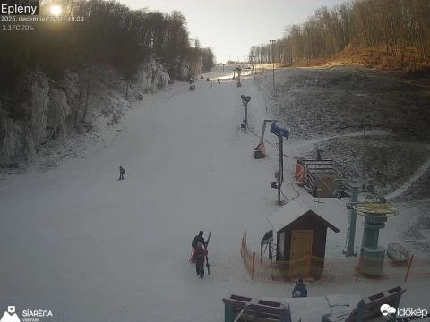 Elindult a síszezon Eplényben