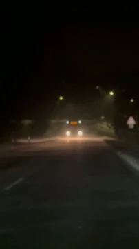 Így hordja a havat a szél Hévíznél