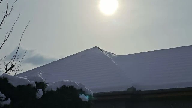 Halászteleken hordja a szél a havat