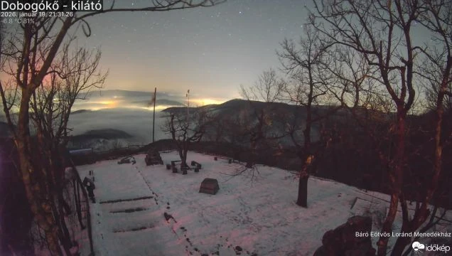 Dobogókő - kilátó (dobogoko_menedekhaz2) gyorsított felvétele