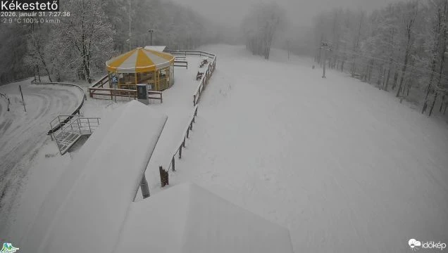 Kékestető (kekestetosipalya) gyorsított felvétele