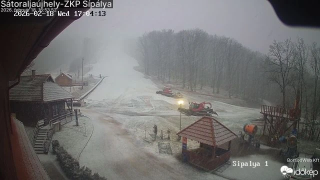 Fél óra alatt fehéredett ki a Zemplén