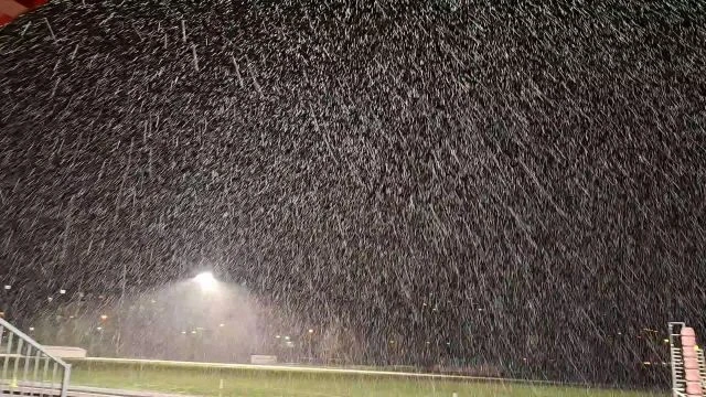 Intenzív jégeső zúdult Miskolcra kedd este