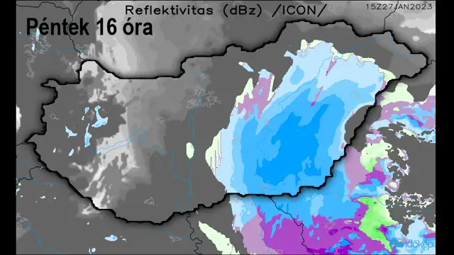 Kisebb havazás érkezik pénteken