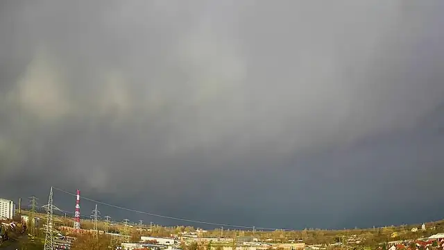 Látványos hódarazáporok a fővárosban