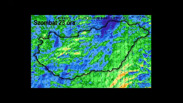 Szélviharral tör ránk a hideg szombaton