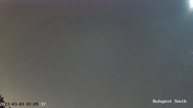 Tűzgömbök Budapest felett - dél