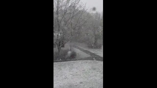 Óriási hózápor Győrben