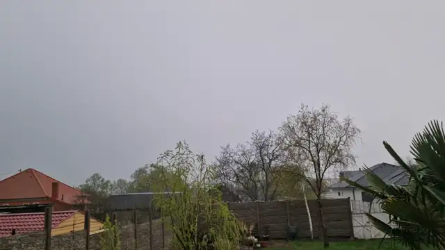 Hatalmas lecsapó villám Mosonszolnokon /Videó: Peterdy Péter/