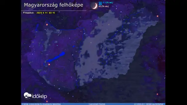 Hétfőn és kedden várható időjárás